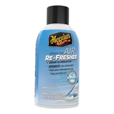 Meguiars Aerosol Can, 2 Ounce, Summer Breeze Scent G16602